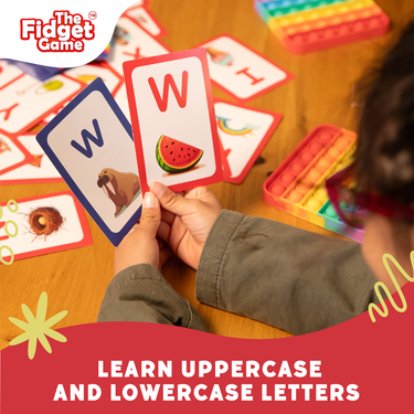ABC: Learn Uppercase & Lowercase Letters Card Pack.